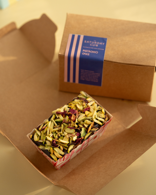 Mini Pistachio Loaf Cake