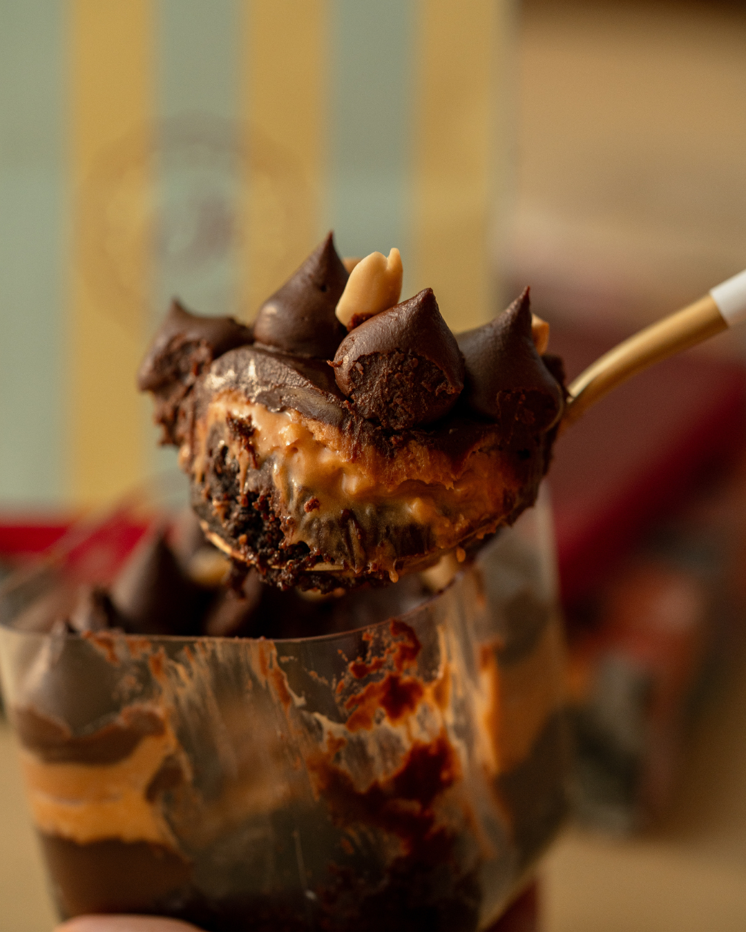 Snickers Cake Mini Tubs