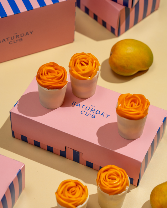 Mangoes & Cream Cake Cups