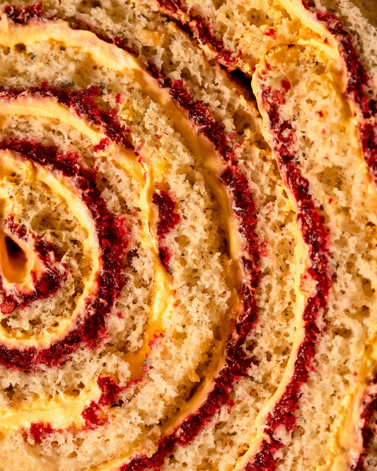 Mango Raspberry Roulade