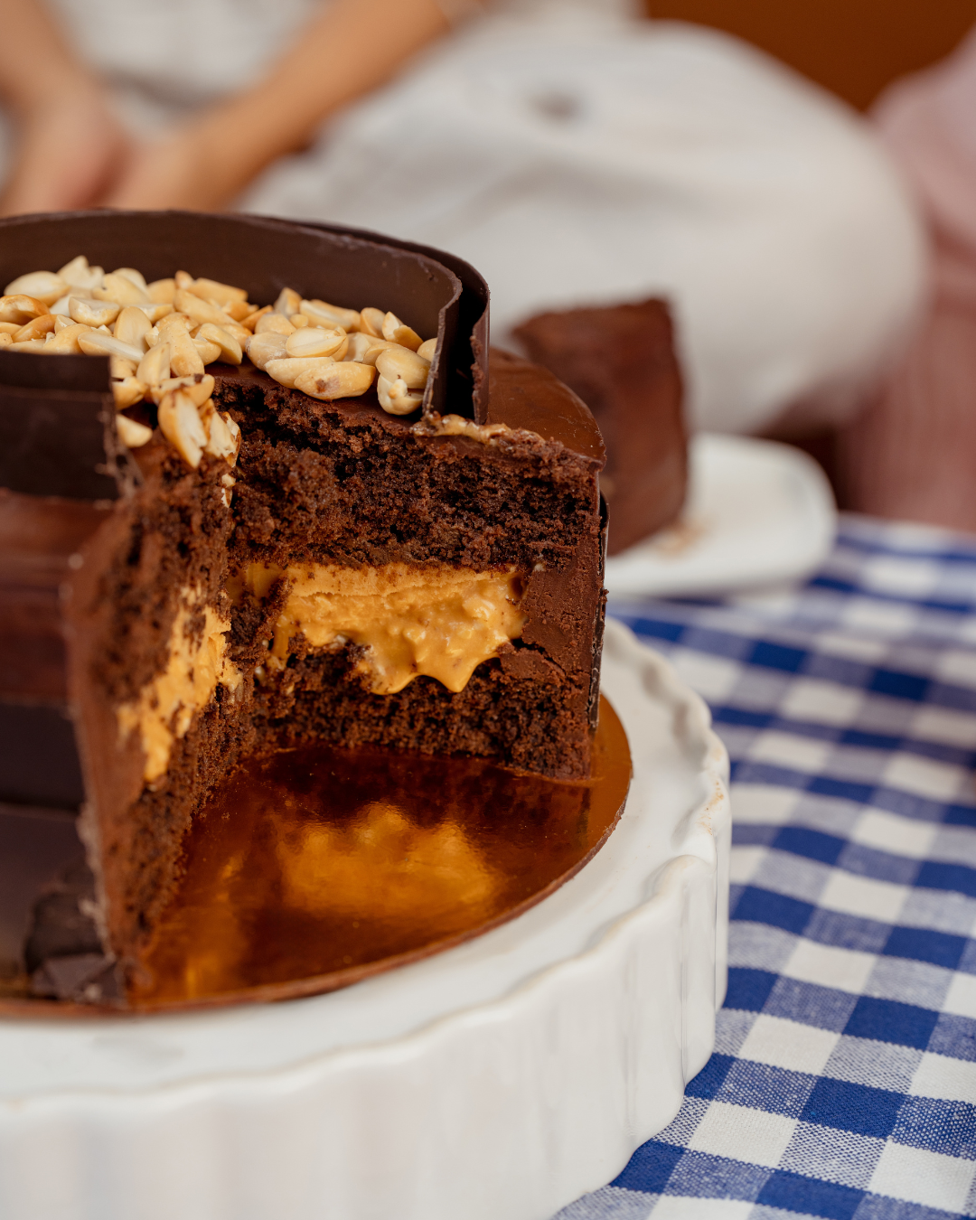 Snickers Cake