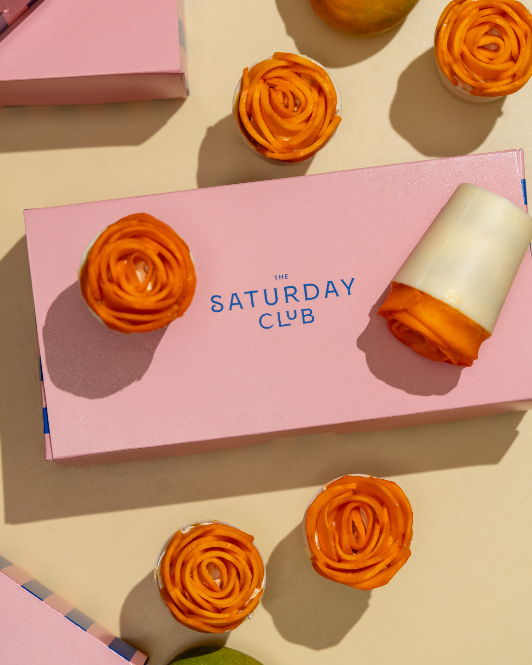 Mangoes & Cream Cake Cups