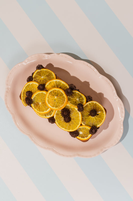 Orange Chocolate Chip Loaf Cake