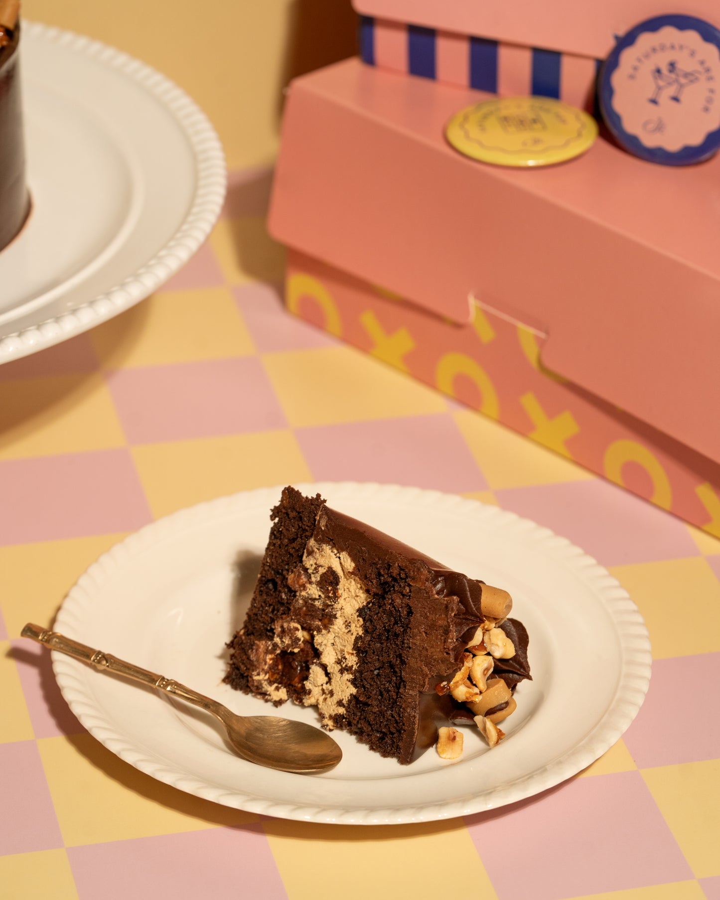 Coffee Crunch Cake