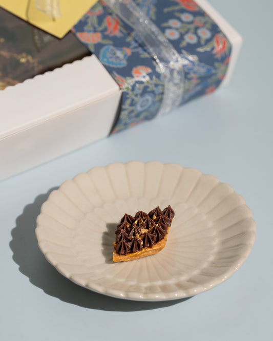 Dark Chocolate Sea-Salt Tarts