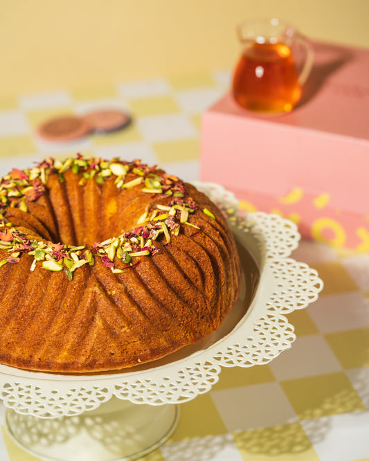 Gulab Jamun Bundt Cake