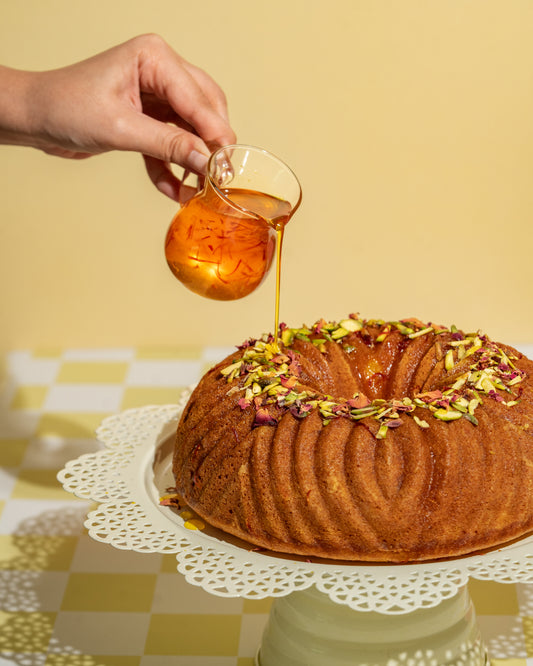 Gulab Jamun Bundt Cake