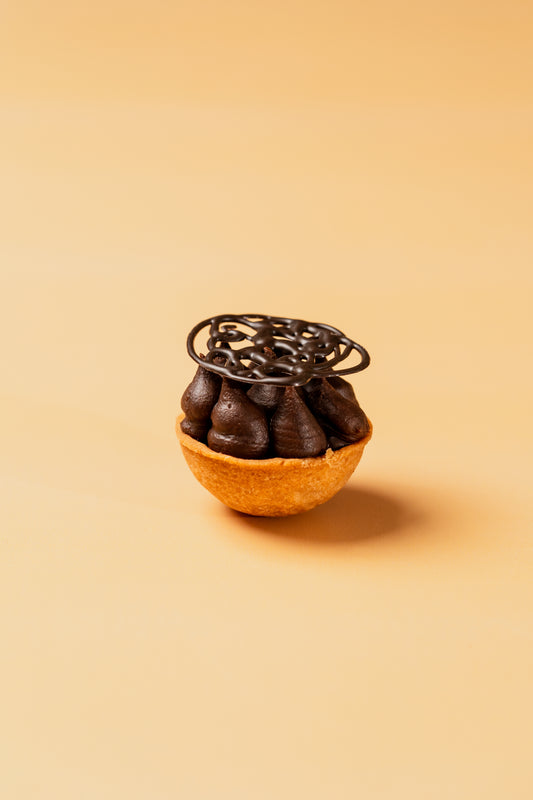 Mini Chocolate Sea Salt Tarts