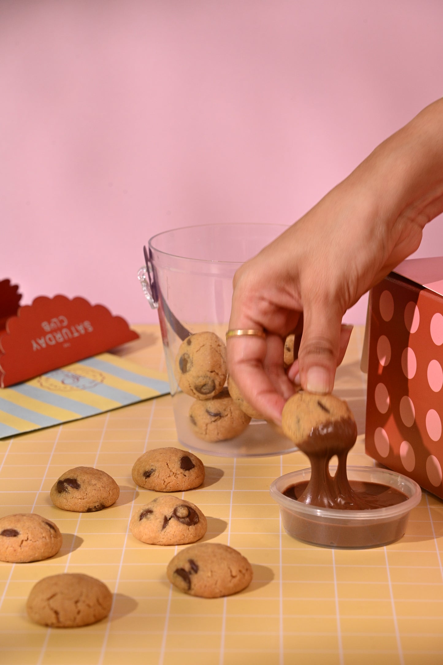 Mini Chocolate Chip Cookie Tub