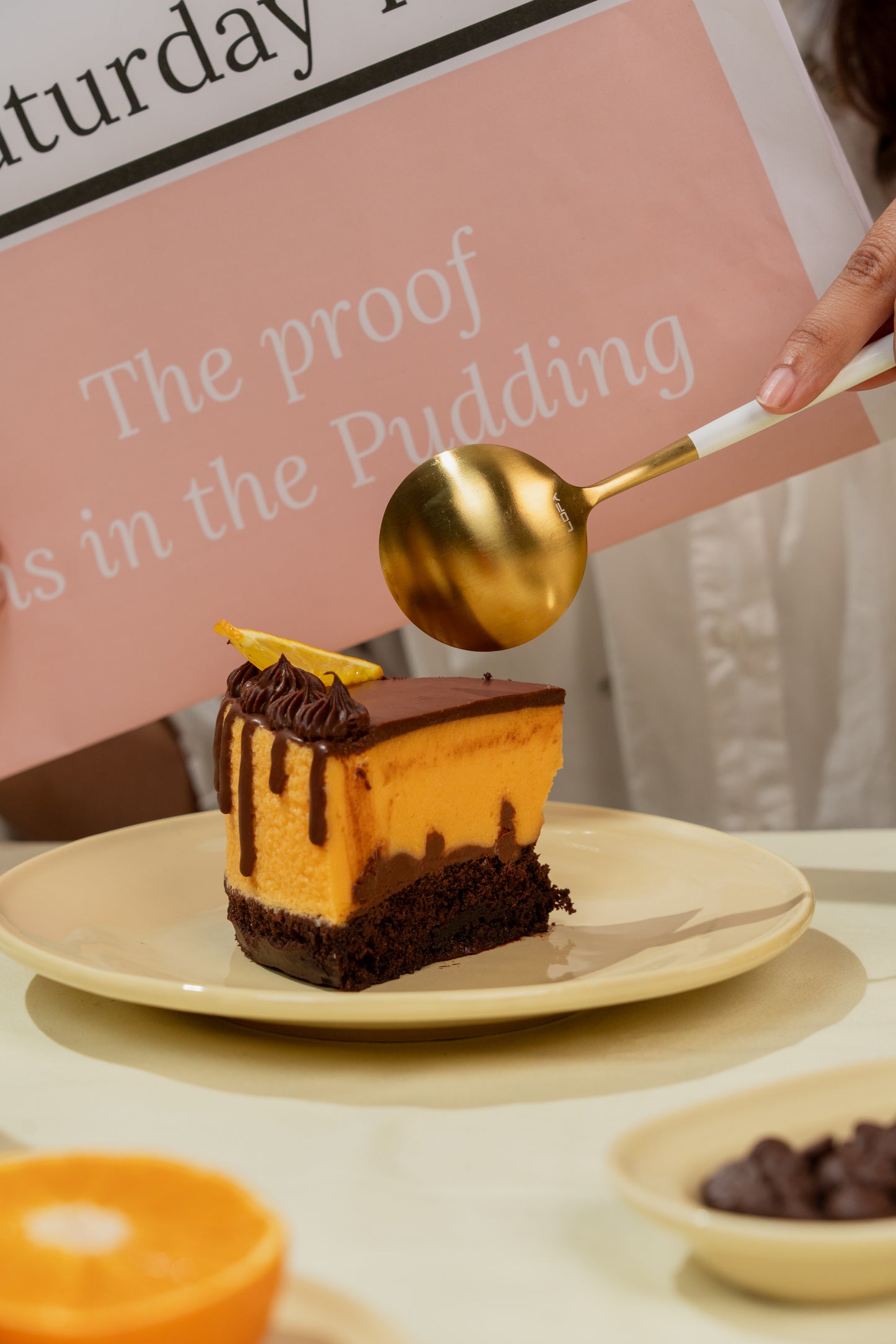 Chocolate Orange Mousse Cake