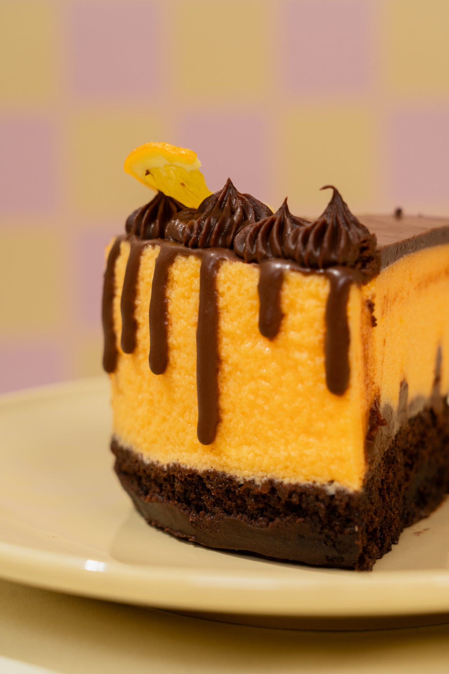 Chocolate Orange Mousse Cake