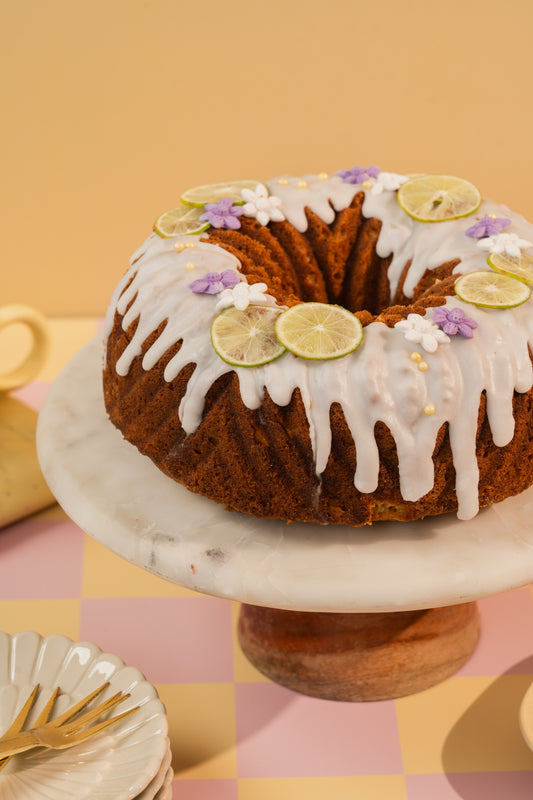 Lime & Lavender Bundt Cake
