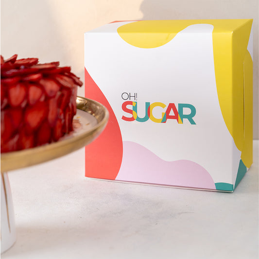 Strawberry & Caramel Cake