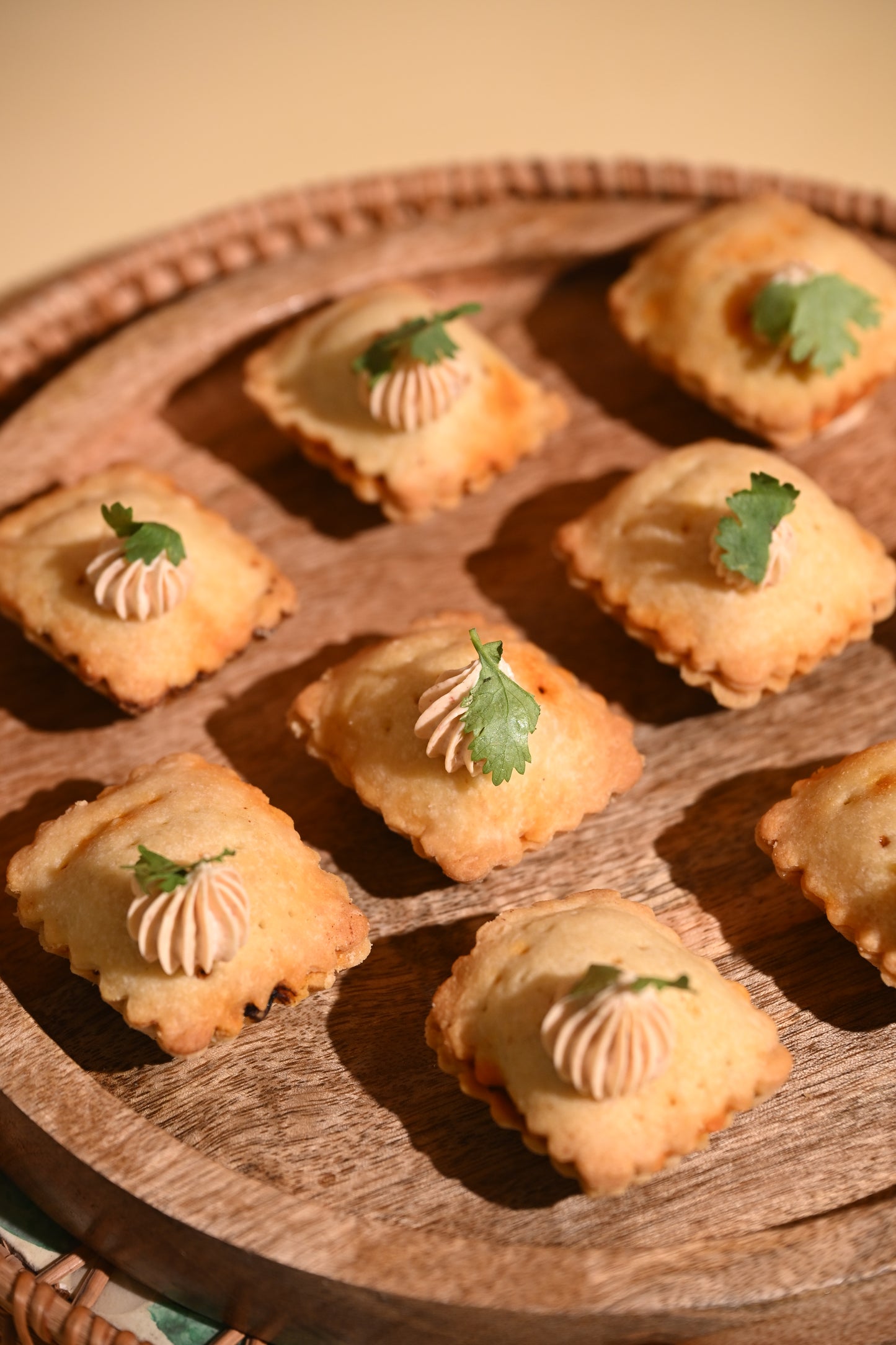 Pyaaz Kachori Tart