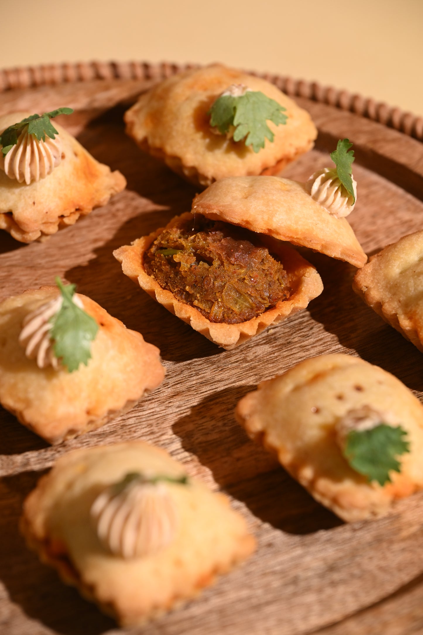 Pyaaz Kachori Tart