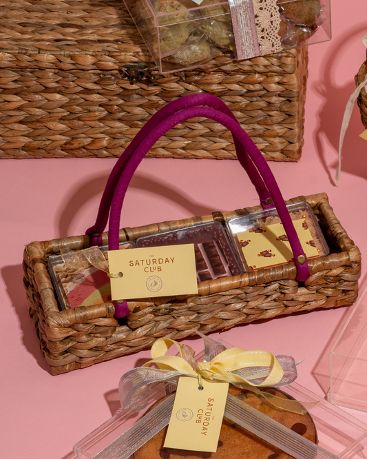 Nostalgia Tub Basket- Medium