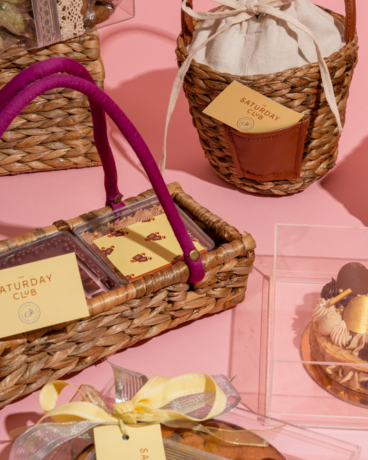 Nostalgia Tub Basket- Medium