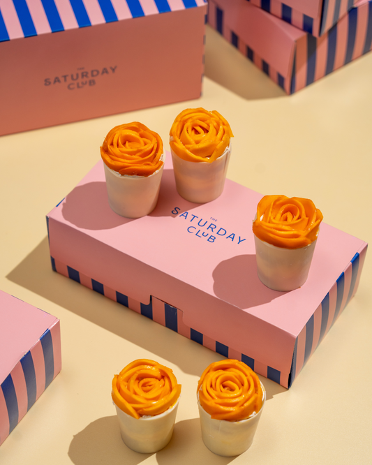 Mangoes & Cream Cake Cups