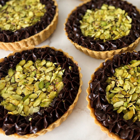Pistachio Kunafa Tart