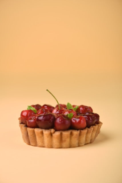 Cherry Marzipan Tart