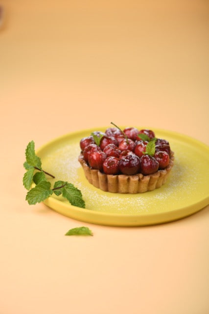Cherry Marzipan Tart
