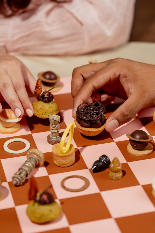 Mini Chocolate Sea Salt Tarts