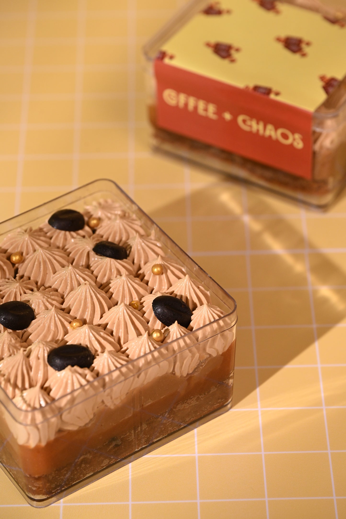 Coffee Byte Dabba Cake